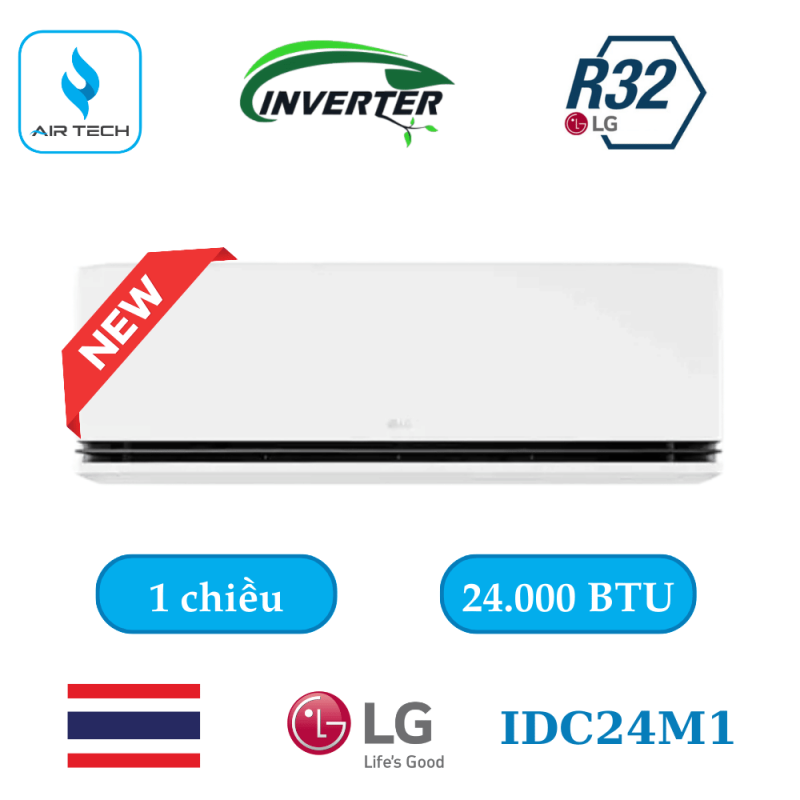 Điều hòa LG IDC24M1 24.000 BTU Inverter 1 chiều phát ionizer
