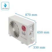 Điều hòa LG B18END1 18.000 BTU Inverter 2 chiều
