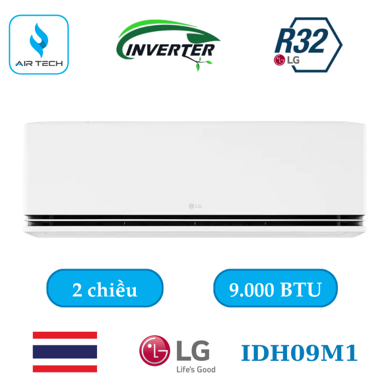 Điều hòa LG IDH09M1 9.000 BTU 2 chiều Inverter (model 2025)