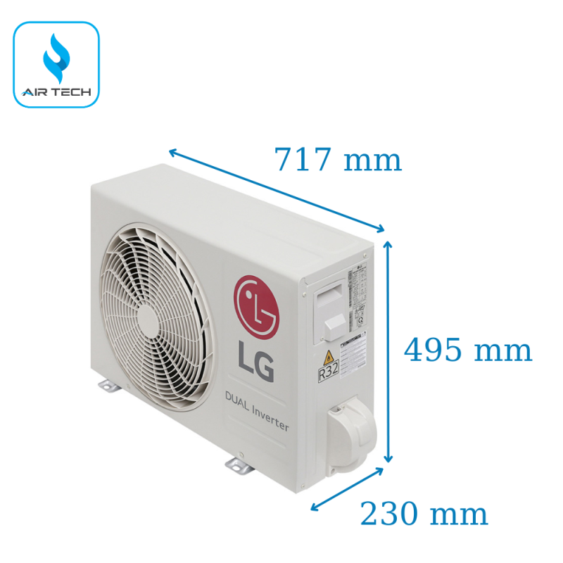 Điều hòa LG IDH12M1 12.000 BTU 2 chiều Inverter (model 2025)