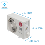 Điều hòa LG IDH09M1 9.000 BTU 2 chiều Inverter (model 2025)