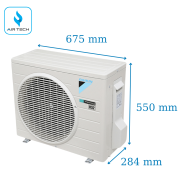 Điều hòa Daikin FTXV25QVMV / RXV25QVMV 9.000 BTU 2 chiều Inverter cao cấp