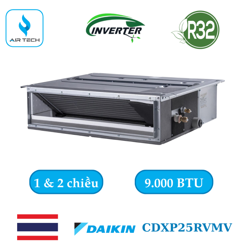 Dàn lạnh âm trần ống gió Multi Daikin CDXP25RVMV 9.000 BTU