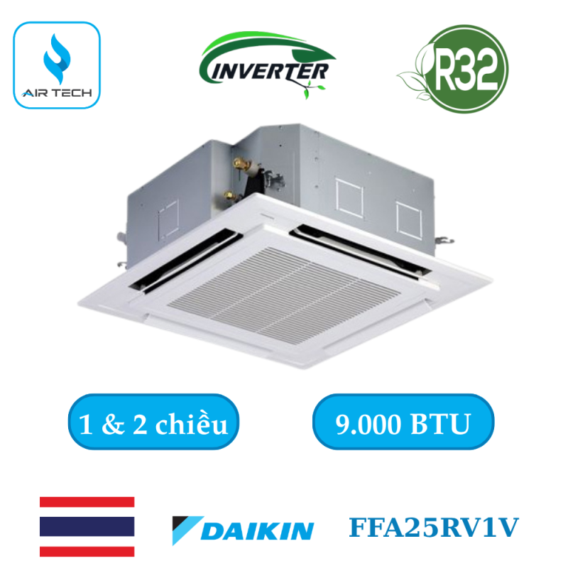 Dàn lạnh âm trần Cassette Multi Daikin FFA25RV1V 9.000 BTU