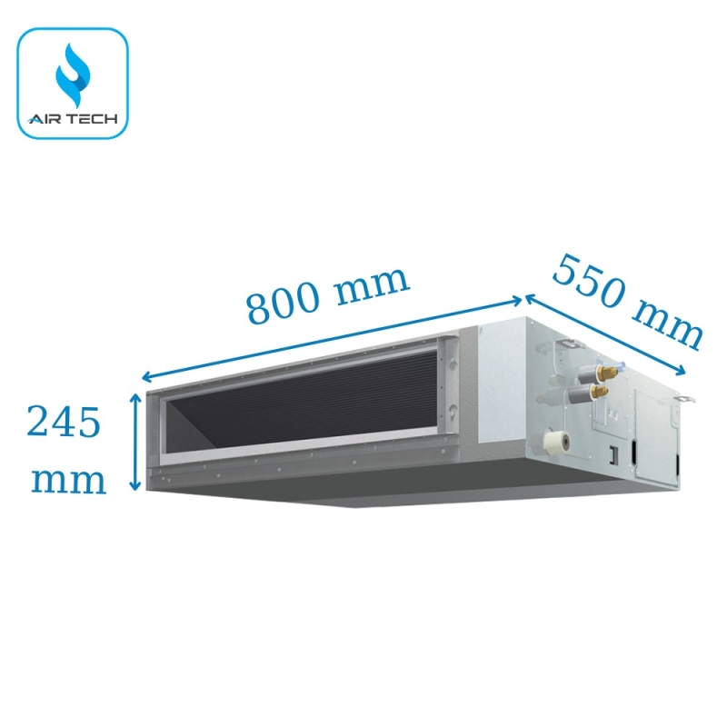 Dàn lạnh âm trần nối ống gió VRV Daikin FXSQ20PAVE9 7.500 BTU