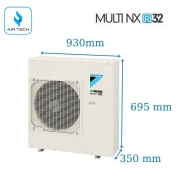 Dàn nóng multi NX Daikin 4MXM80RVMV 27.000 BTU Inverter
