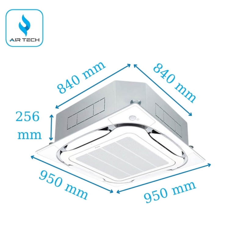 Điều hòa âm trần cassette Daikin FCF50CVM / RZF50CV2V 18.000 BTU