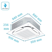 Điều hòa âm trần cassette Daikin FCF50CVM / RZF50CV2V 18.000 BTU