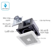 Quạt thông gió âm trần Panasonic FV-17CU9 7,5 W