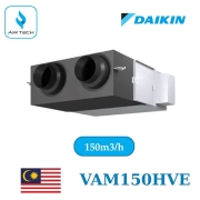 Quạt thông gió thu hồi nhiệt Daikin VAM150HVE 150m3/h
