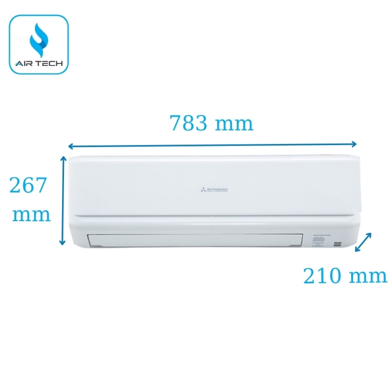 Điều hòa Mitsubishi Heavy SRK/SRC25ZSPS-W5 9.000BTU 2 chiều Inverter