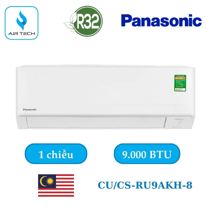 Điều hòa Panasonic CU/CS-RU9AKH-8 9.000 BTU 1 chiều Inverter