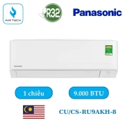 Điều hòa Panasonic CU/CS-RU9AKH-8 9.000 BTU 1 chiều Inverter