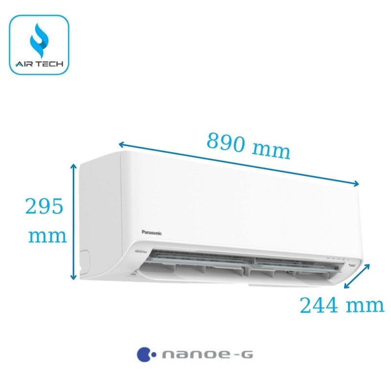 Điều hòa Panasonic CU/CS-XU9BKH-8 9.000 BTU 1 chiều Inverter siêu cao cấp