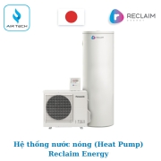 Hệ thống nước nóng trung tâm (Heat Pump) Reclaim sản xuất tại Nhật Bản
