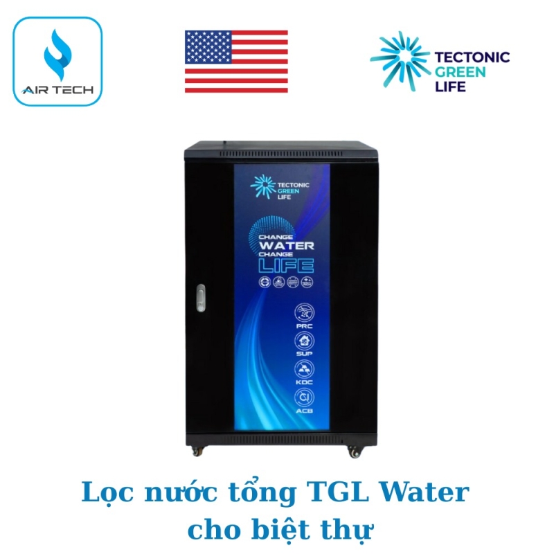 Lọc nước tổng TGL Water cho biệt thự – Giải pháp nước sạch toàn diện