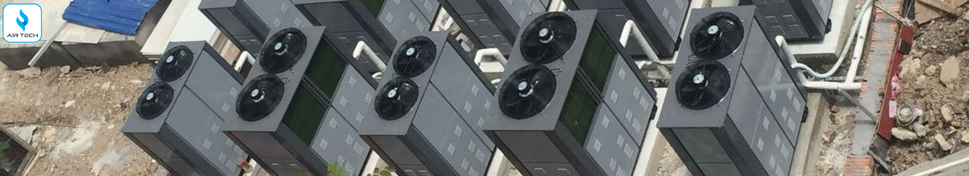 Hệ thống nước nóng trung tâm (Heat-pump)