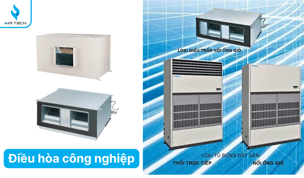 Điều hòa công nghiệp packaged phù hợp nhà xưởng, trung tâm tiệc cưới, showroom