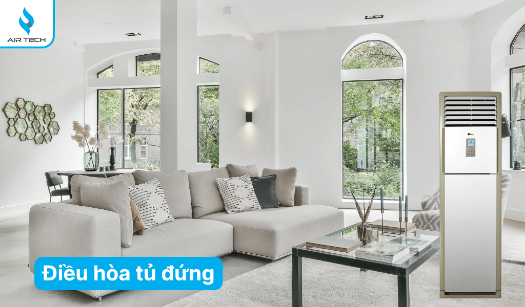 Điều hòa tủ đứng lắp đặt linh hoạt