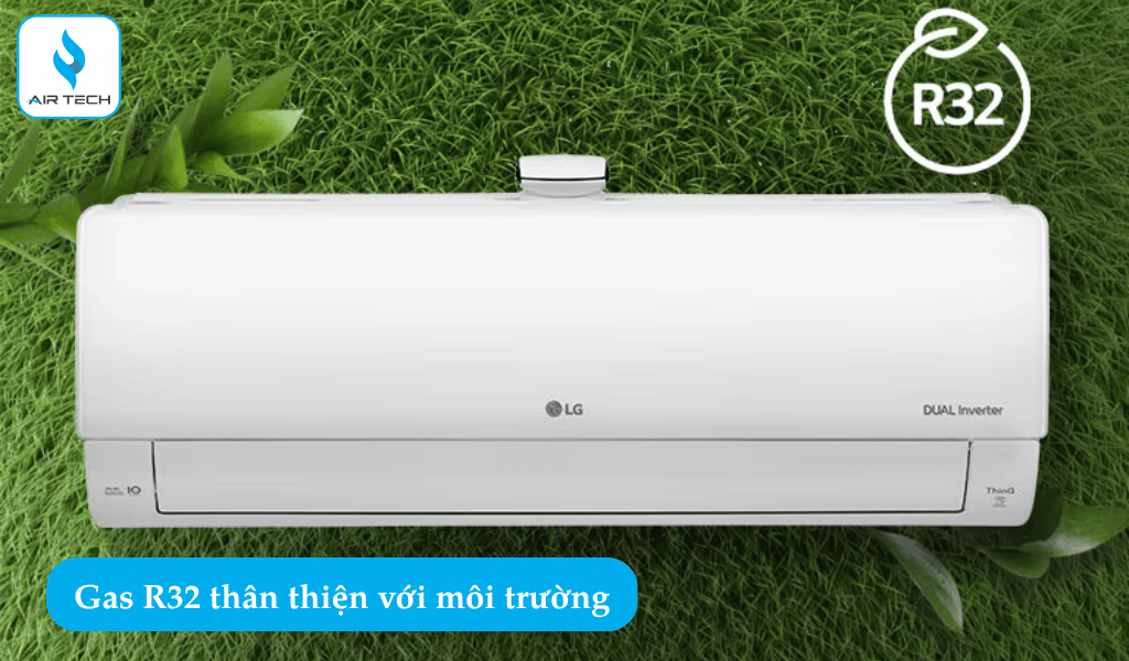 Môi chất lạnh R32 thân thiện với môi trường
