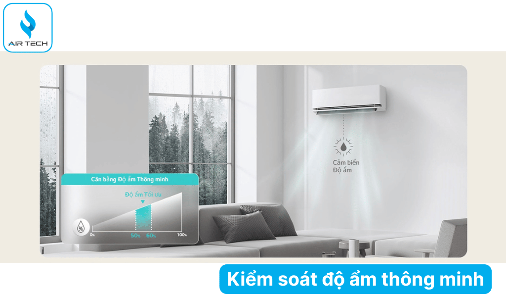 Kiểm Soát Độ Ẩm Thông Minh 