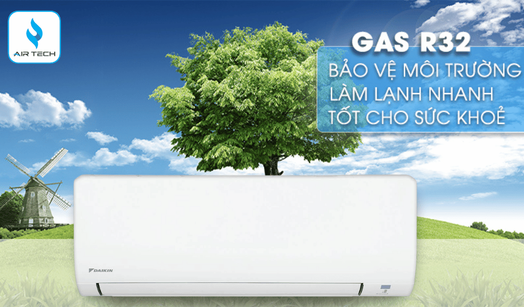 Môi chất lạnh R32 – Hiệu suất cao, thân thiện môi trường