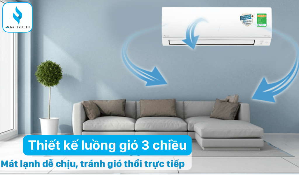Thiết kế luồng gió 3 chiều