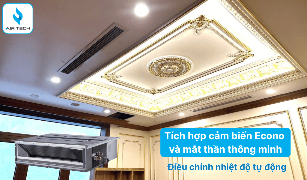 Tích hợp cảm biến Econo và mắt thần thông minh