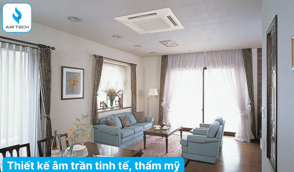 Thiết kế âm trần tinh tế