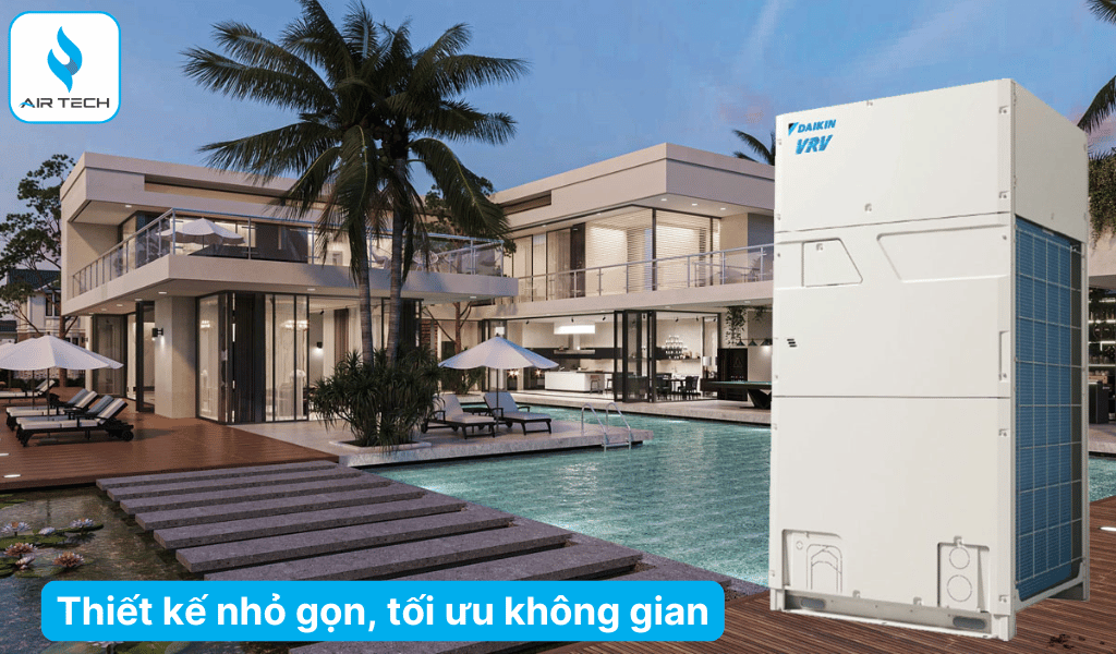 Thiết kế nhỏ gọn – Tối ưu không gian lắp đặt
