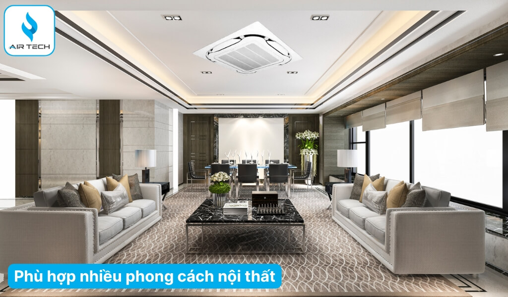 Lắp đặt linh hoạt – Phù hợp nhiều không gian