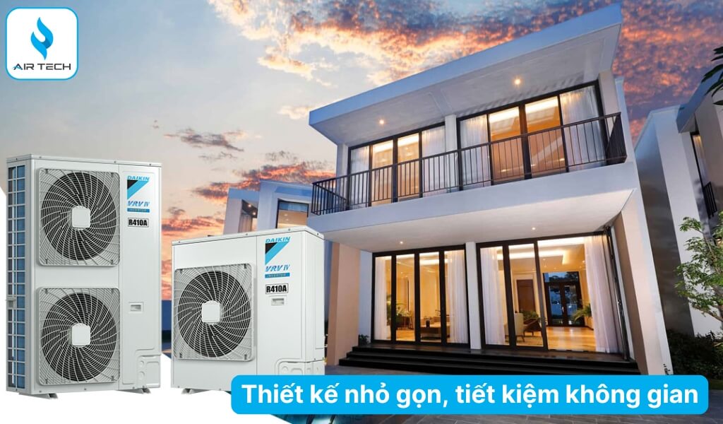 Thiết kế nhỏ gọn – Tối ưu không gian lắp đặt