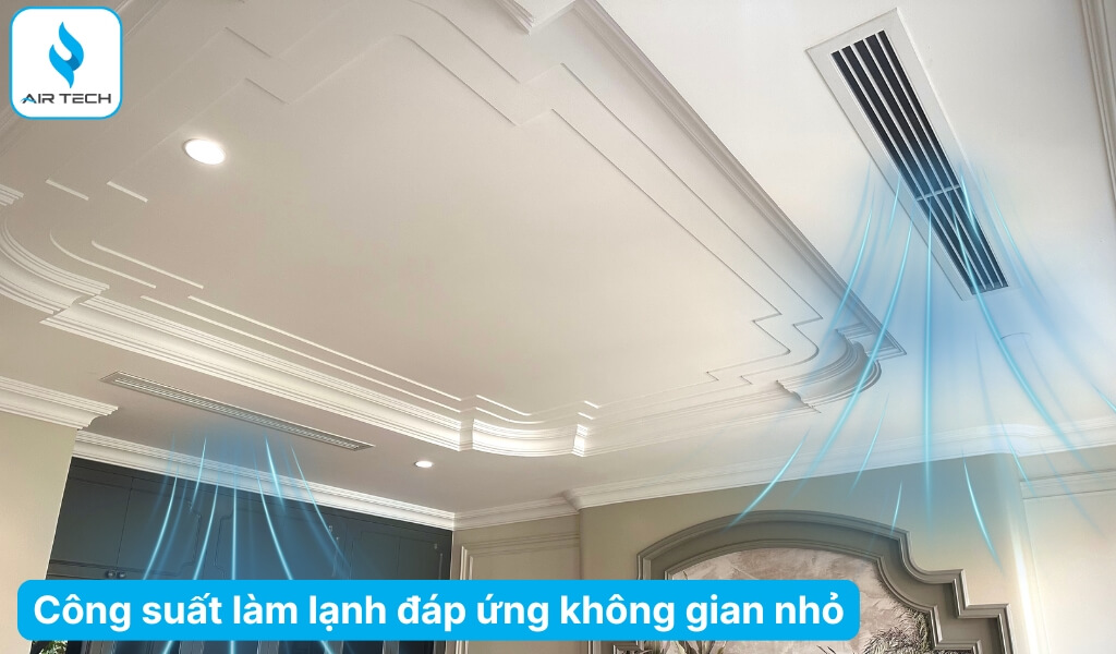 Công suất làm lạnh phù hợp