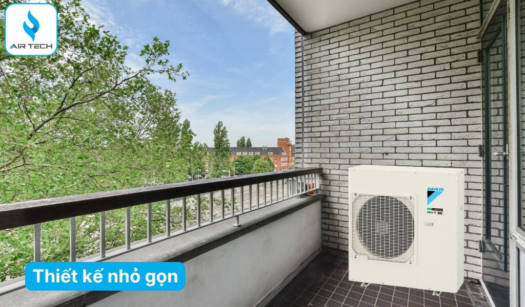 Thiết kế nhỏ gọn – Linh hoạt trong mọi không gian lắp đặt