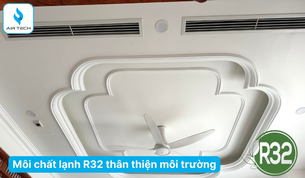 Môi chất lạnh R32 – Hiệu suất cao, thân thiện môi trường