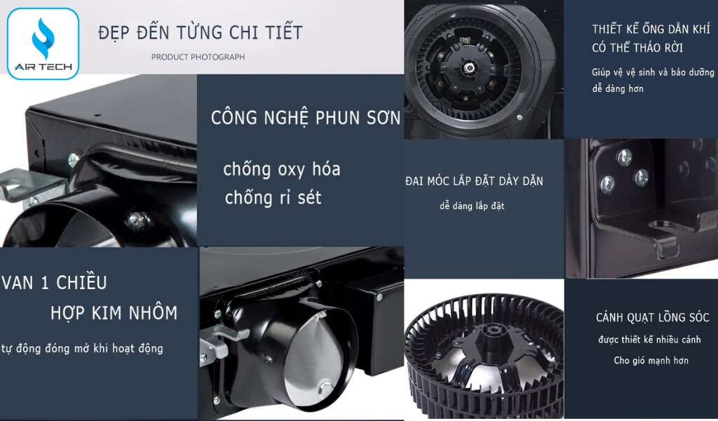 Dễ bảo trì, thay lọc nhanh chóng