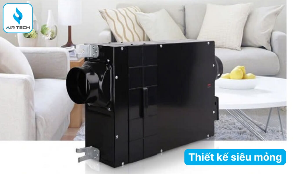 Thiết kế siêu mỏng, dễ lắp đặt