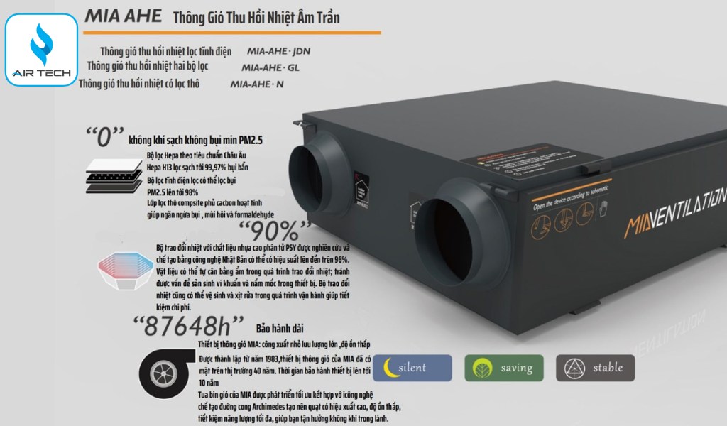 Bảo hành dài hạn lên đến 10 năm