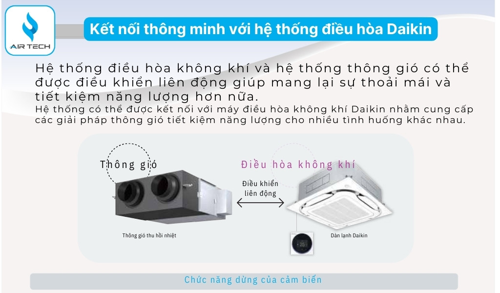 Kết nối thông minh với hệ thống điều hòa Daikin