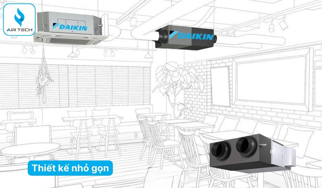 Thiết kế nhỏ gọn – Dễ dàng lắp đặt