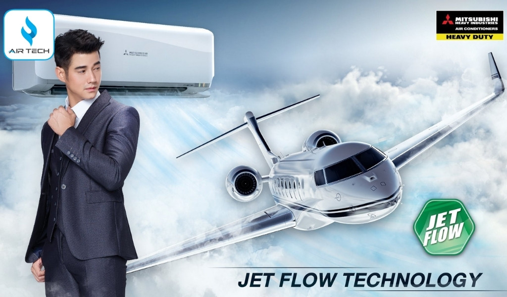 Công nghệ Jet Flow lấy cảm hứng từ thiết kế động cơ phản lực máy bay