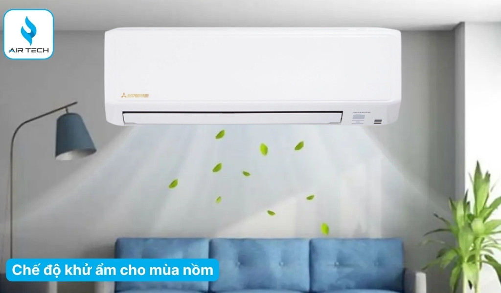 Chế độ khử ẩm – Giải pháp mùa nồm ẩm khó chịu