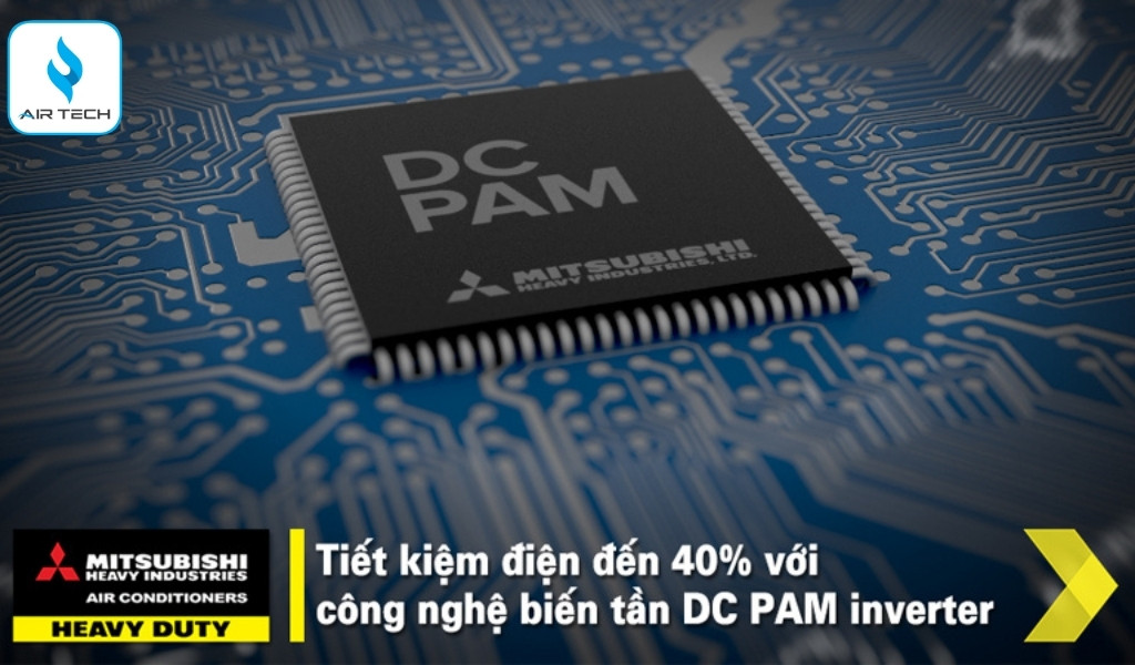 Công nghệ Inverter DC PAM – Tiết kiệm điện vượt trội