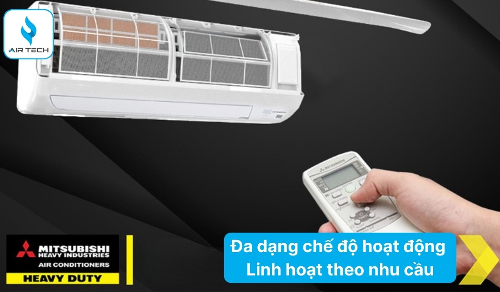 Đa dạng chế độ hoạt động