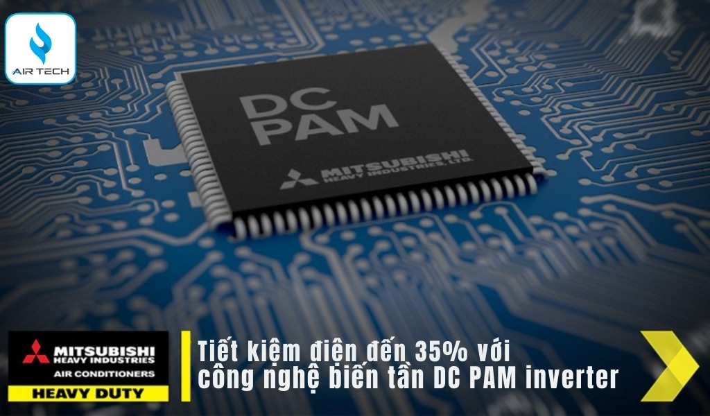 Công nghệ DC PAM Inverter tiết kiệm điện đến 35%