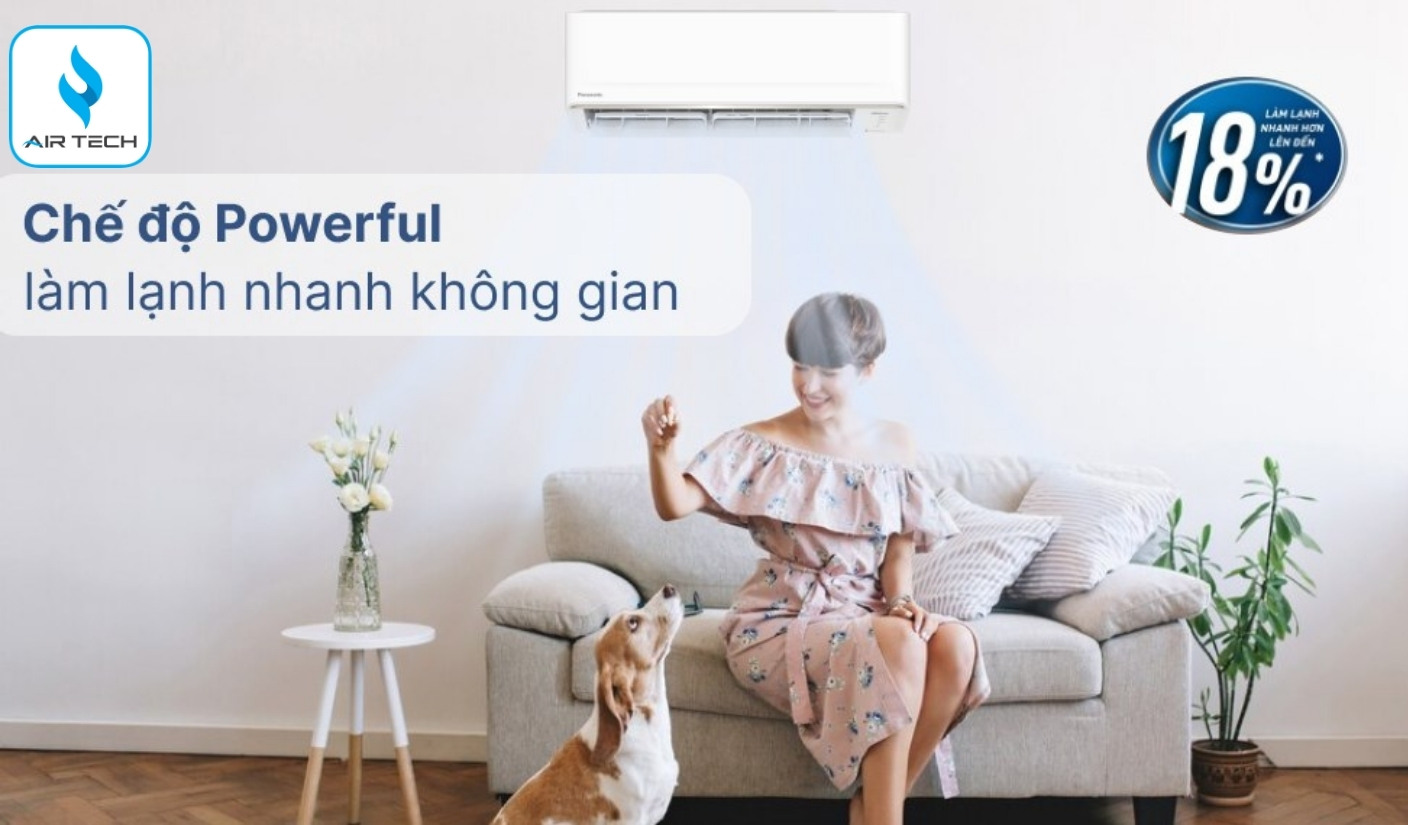 Powerful – Làm mát nhanh tức thì chỉ với một nút bấm