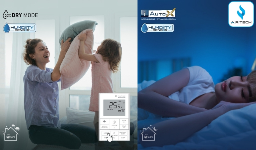 Cảm biến độ ẩm – Không gian dễ chịu quanh năm