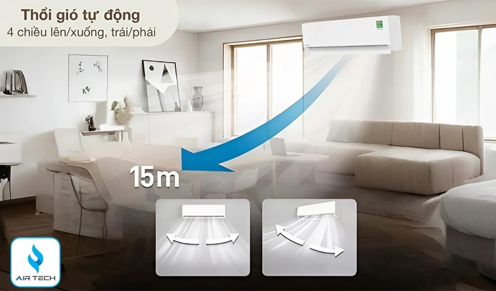 AEROWINGS 4D và thổi xa 15 m