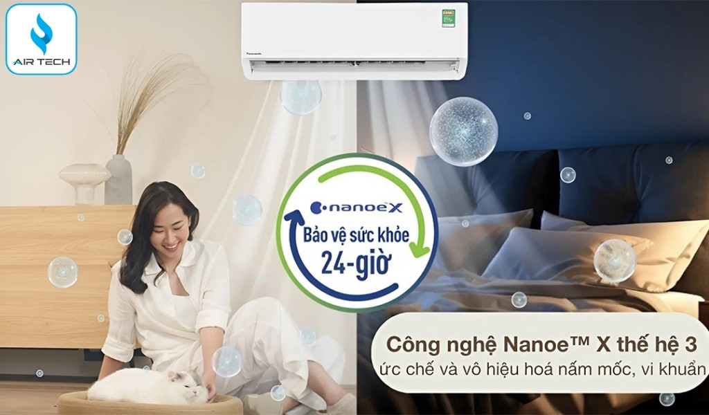 Nanoe™ X Gen 3 và Nanoe-G: khử mùi nhanh gấp 4 lần