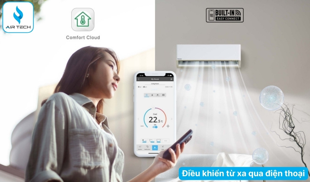 tích hợp Wi-Kết nối dễ dàng bằng QR dưới mặt nạ trước